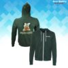 kenny Unspeakable Merch Store Army Green Zipper Hoodieaa