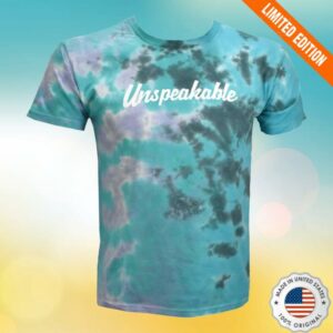 Unspeakable Merch Store Stormy Sea Tie Dye T-Shirt