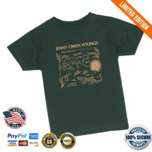 Jenny Owen Youngs Merch Store Everglades Tee Forest Green