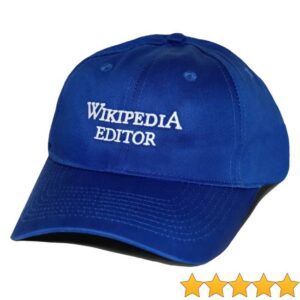 Wikimedia Merch Store Wikipedia Editor Hat