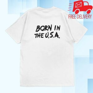 Bruce Springsteen Store Merch Retro Born In The U.S.A. Photo Tee