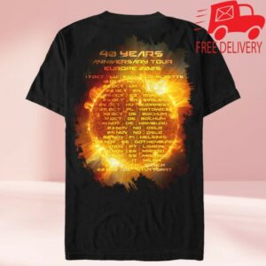 Pumpkins Store Merch Helloween Into The Sun Tour T-Shirt