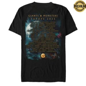 Pumpkins Store Merch Helloween Giants & Monsters Tour T-Shirt