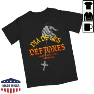 Deftones Store Merch Deftones Ombre Rosary T-Shirt