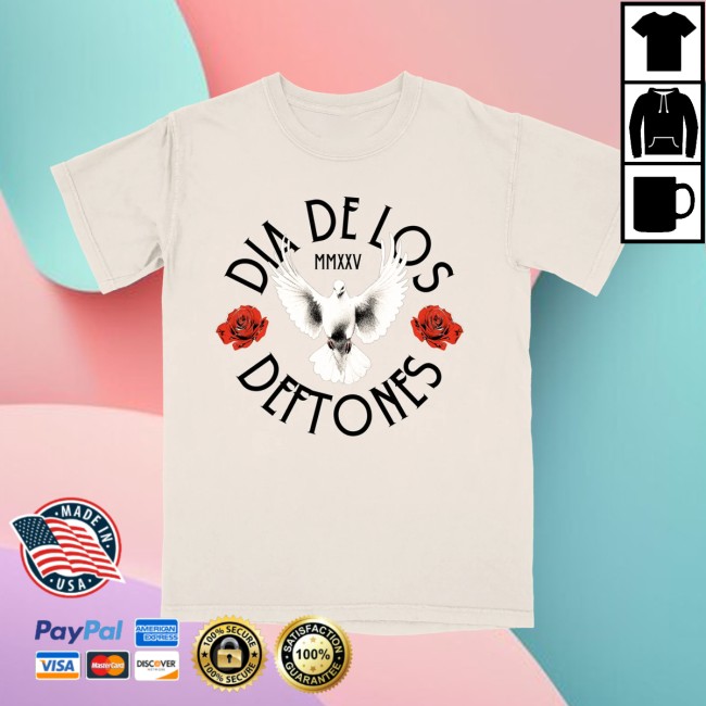 Deftones Store Merch Dove Line-Up T-Shirt Deftones Store Merch Dove Line-Up T-Shirt