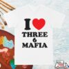 kenny three6mafiamerch store merch i love three 6 mafia white tee