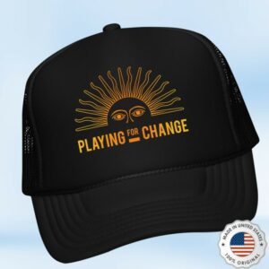 Playing For Change Store Merch Pfc Sun Trucker Hat