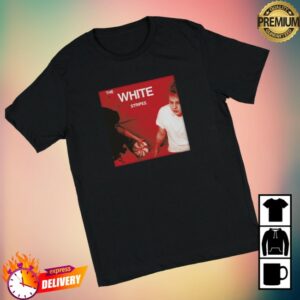 Third Man Records Store Merch Let’s Shake Hands White Stripes T Shirt