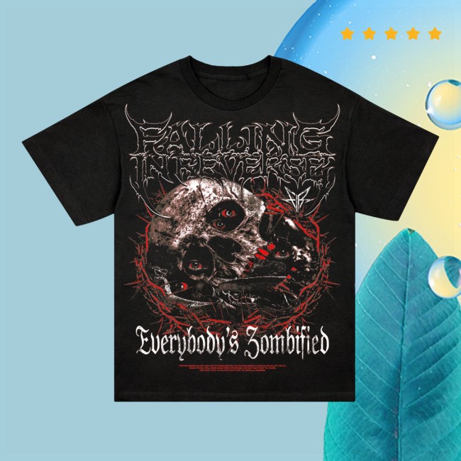 Falling In Reverse Store Merch Everybody’s Zombified Tee Falling In Reverse Store Merch Everybody’s Zombified Tee
