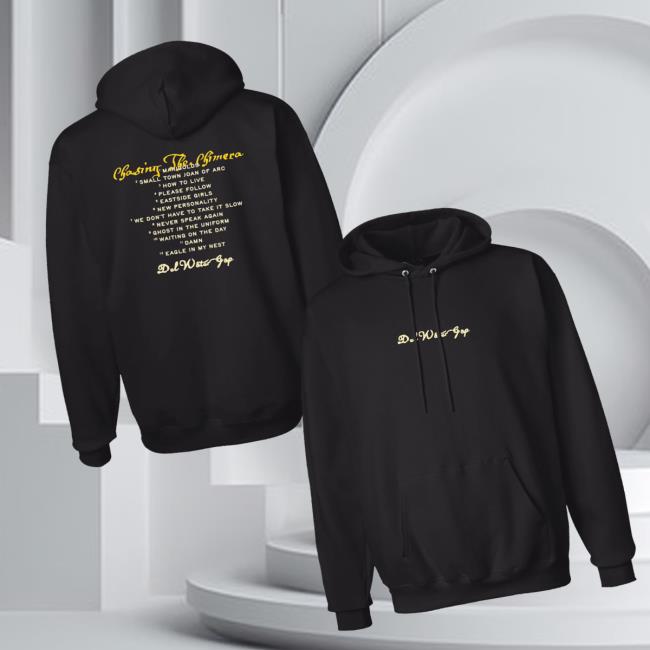 Ambientinks Merch Store Delwatergap Tracklist Hoodie Ambientinks Merch Store Delwatergap Tracklist Hoodie