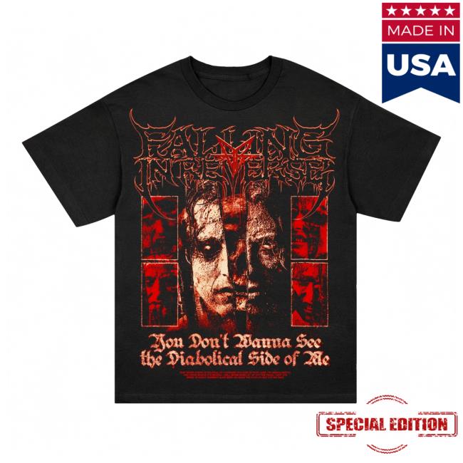 Falling In Reverse Merch Store Diabolical Tee Falling In Reverse Merch Store Diabolical Tee