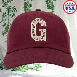 Gracie Abrams Merch Store G Abrams Maroon Adjustable Hat