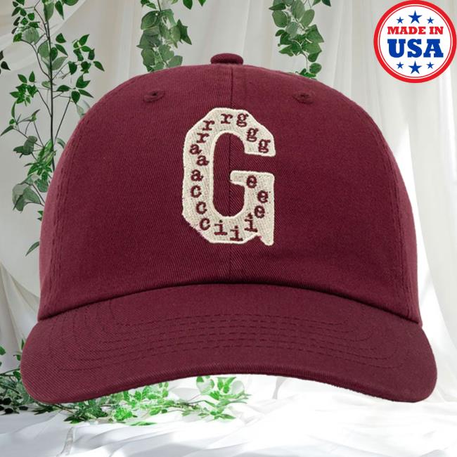 Gracie Abrams Merch Store G Abrams Maroon Adjustable Hat Gracie Abrams Merch Store G Abrams Maroon Adjustable Hat