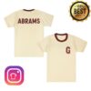 kenny Gracie Abrams Merch Store G Abrams Maroon Ringer Unisex T Shirtaa