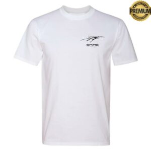 Spire Motorsports Merch Store 7 Daniel Suarez Spire Motorsports Lifestyle T-Shirt White