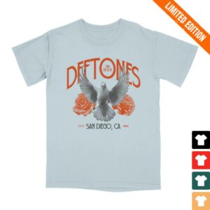 Deftones Merch Store Dove Chambray T-Shirt