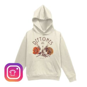 Deftones Merch Store Floral Dove Hoodie