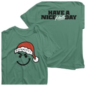 Bon Jovi Store Merch Have A Nice Holiday T-Shirt