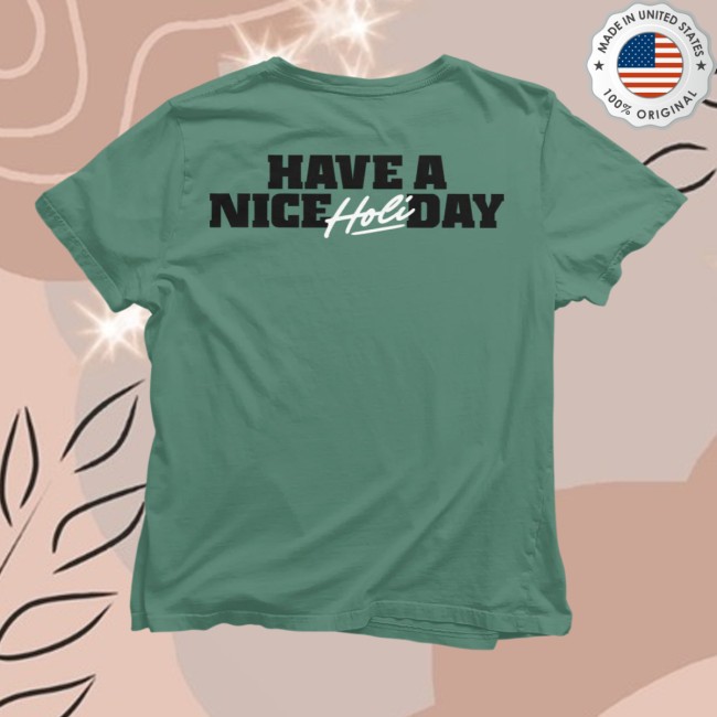 Bon Jovi Store Merch Have A Nice Holiday T-Shirt Bon Jovi Store Merch Have A Nice Holiday T-Shirt