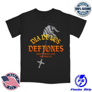 Deftones Merch Store Ombre Rosary T-Shirt