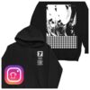 kenny beach house baltimore store merch 7 pullover black hoodie ewd