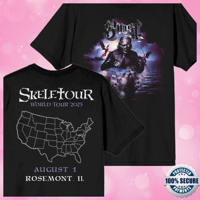 Ghost Store Merch Rosemont 2025 Itin T-Shirt Ghost Store Merch Rosemont 2025 Itin T-Shirt