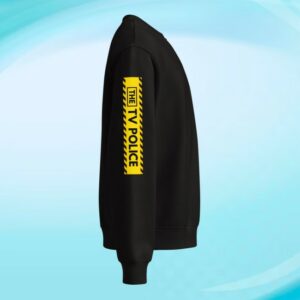 The Police Store Merch The Tv Police Caution Oversized Heavyweight Sweatshirt