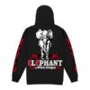 White Stripes Store Merch Elephant Red Hoodie White Stripes Store Merch Elephant Red Hoodie