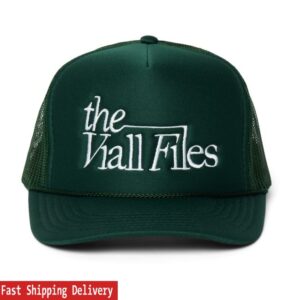 Viall Files Merch Store Embroidered Logo Trucker Ivy