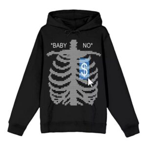 Hot Topic Merch Store Bbno$ Rib Cage Hoodie