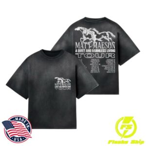 Matt Maeson Merch Store A Quiet Us Tour Tee