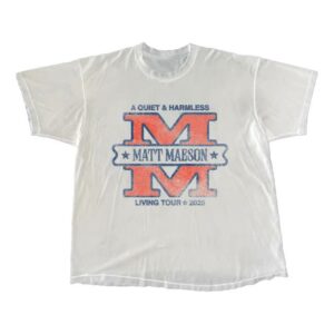 Matt Maeson Merch Store Collegiate Mm Tee