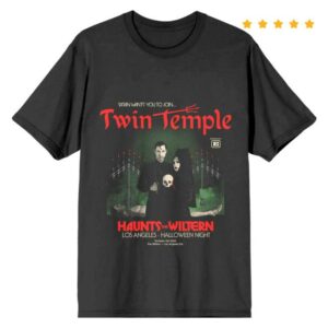Twin Temple Merch Store Wiltern Event Tee
