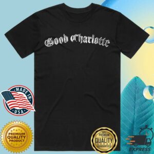 Good Charlotte Merch Store Good Charlotte Text T-Shirt
