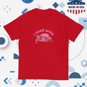 Pacifica Store Merch I Need Anita Tee Red