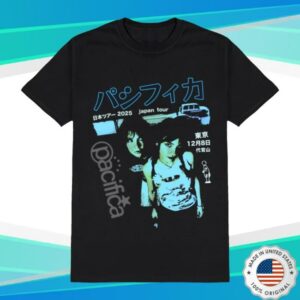 Pacifica Store Merch Pacifica First Time Live In Japan Tee
