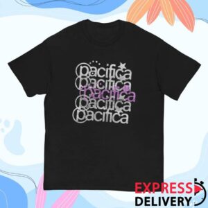 Pacifica Store Merch Quintuple P Tee Black