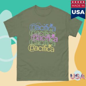 Pacifica Store Merch Quintuple P Tee Green