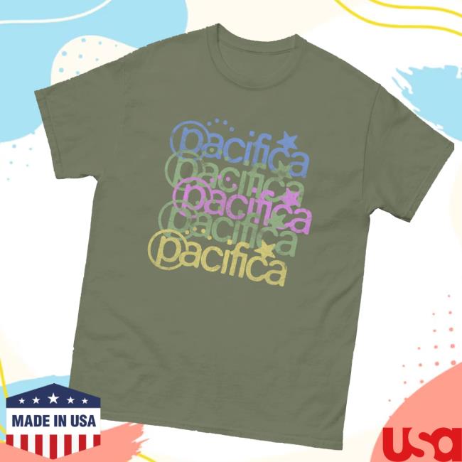 Pacifica Store Merch Quintuple P Tee Green Pacifica Store Merch Quintuple P Tee Green