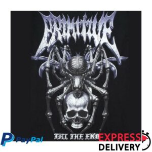 Billion Creation Store Merch Primitive Creeper Heavyweight Short Sleeve Black T-Shirt