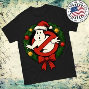 Spoofytees Store Merch Ghostbusters Christmas T Shirt