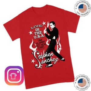 Stephen Sanchez Official Store Merch Flamin’ Hot T-Shirt