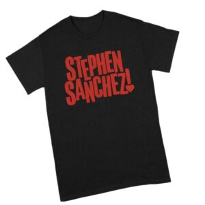 Stephen Sanchez Official Store Merch Exclamation Heart Logo T-Shirt