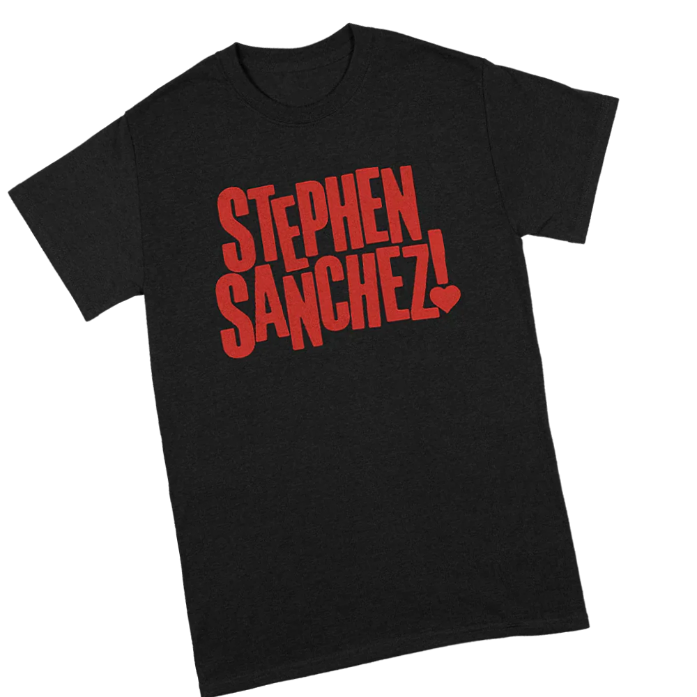 Stephen Sanchez Official Store Merch Exclamation Heart Logo T-Shirt Stephen Sanchez Official Store Merch Exclamation Heart Logo T-Shirt