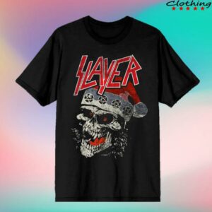 Slayer Store Merch Laughing Skull Holiday Tee