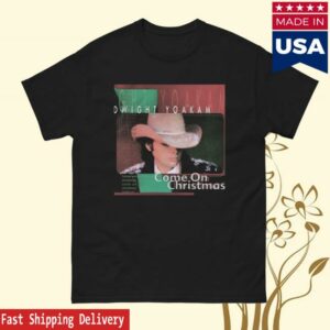 Dwight Yoakam Store Merch Come On Christmas Album T-Shirt