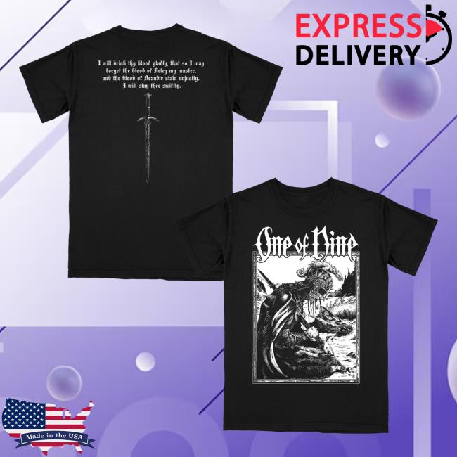 Wolves Of Hades Merch Store One Of Nine Turin T-Shirt Wolves Of Hades Merch Store One Of Nine Turin T-Shirt