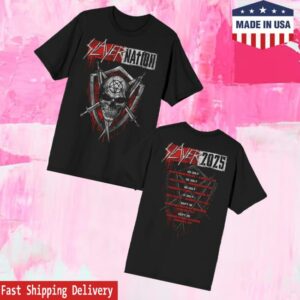 Slayer Store Merch Drip Slayer Nation Summer 2025 Itin Tee
