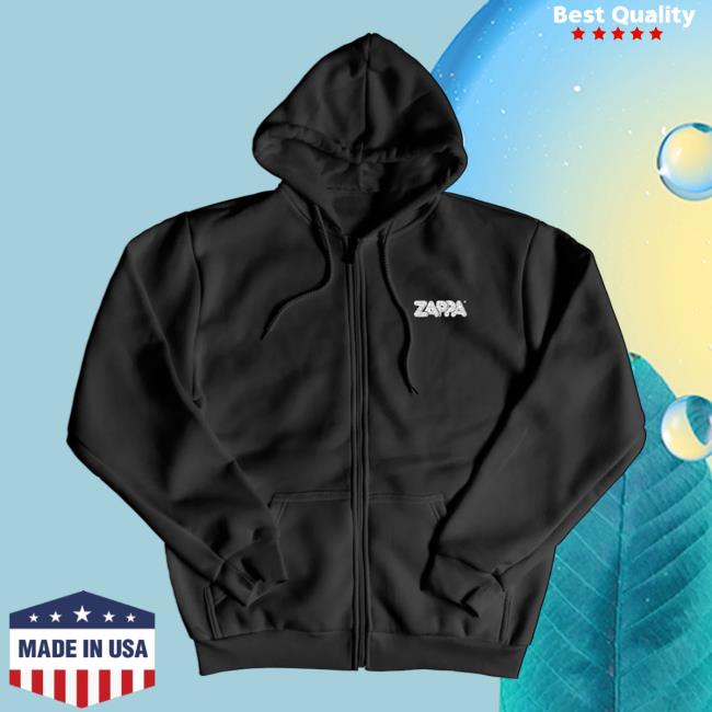 Zappa Store Merch Zappa Logo Zip Up Hoodie 2 kenny Frank Zappa Official Store Merch Zappa Logo Zip Up Hoodie