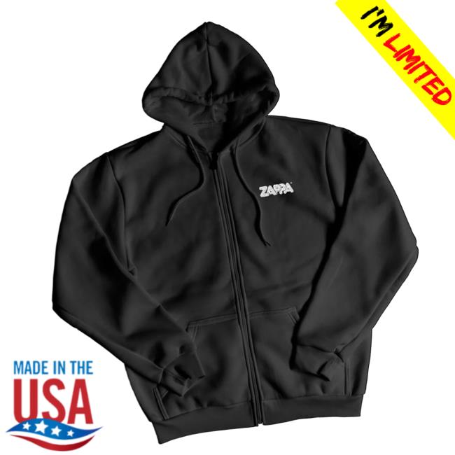 Zappa Store Merch Zappa Logo Zip Up Hoodie 3 kenny Frank Zappa Official Store Merch Zappa Logo Zip Up Hoodiea